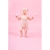 Pinokio rampers LOVE SUMMER różowy rozmiary 62-86 cm