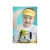 Pinokio bawełniana opaska na głowę FUNNY DOG limonkowa rozmiary 56-74 cm