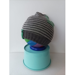 Yo! Czapka zimowa PIETRO czapeczka dla dziecka na obwód głowy 50-52 cm
