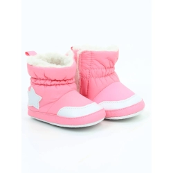 Buciki NIECHODKI buty dla dziecka Scorpio Yo Club OBO-0018G obuwie dziecięce na rzepy r. 6-12 miesięcy