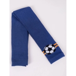 Kalesony chłopięce bawełniane Scorpio Yo Club Niebieskie Football rozmiar 92/98 cm