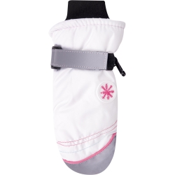 Rękawiczki YO! RN-066 Białe ciepłe rękawice narciarskie rozmiar 20cm