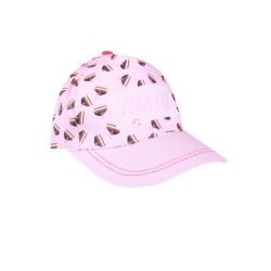 Czapka dla dziecka TASTY Scorpio CZD-188/AT/GIR/001 różowa czapeczka z daszkiem obwód 58 cm