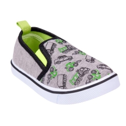 Trampki szare w pojazdy OT-003 buciki dziecięce tenisówki rozmiary 20-25