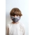 Maseczka ochronna wielorazowa bawełniana STEVEN ZEBRA dwuwarstwowa maska wielokrotnego użytku dla dziecka