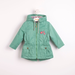 Bembi kurtka typu parka zielona rozmiary  80, 92 cm model KT152