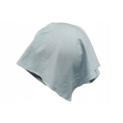 Chustka z daszkiem Maja WIND czapeczka dziecięca kolor MORSKI dla dziecka na obwód głowy 48/50 cm