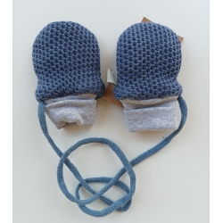Rękawiczki dla niemowląt Maja Mort rozmiar XS łapki ze sznurkiem