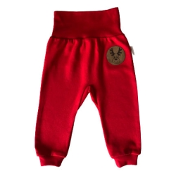 Mamatti spodnie dziecięce RENIFER RUDOLF spodenki długie dla dziecka rozmiary 56-86 cm