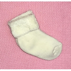 Tombiś skarpetki niemowlęce frotte ecru 5-8 cm rozmiar 10-12