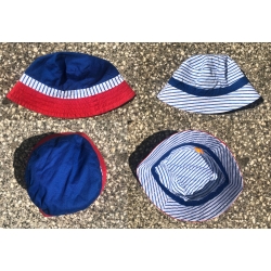 Kapelusz dwustronny kapelusik na lato dla dziecka 1,5-5 lat