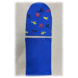 Zestaw czapka + mięciutki cienki komin dla dziecka pod szyję One Size model 0916