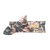 Opaska bawełniana na głowę Pin Up wiązana Baby in World Black Roses rozmiar 6-12m