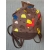 Czapka wiązana Maja DAMIAN czapeczka dla dziecka na obwód głowy 36, 38, 40, 42, 44, 48, 52 cm