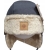Czapka zimowa Maja KACPER szara ocieplana czapeczka dla dziecka na obwód głowy 36, 38, 42, 48, 50 cm