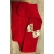 Milusie rajstopy dziecięce PRINCESSA czerwone rajstopki z kokardą dla dziecka rozmiar 80/86, 92/98, 104/110 cm