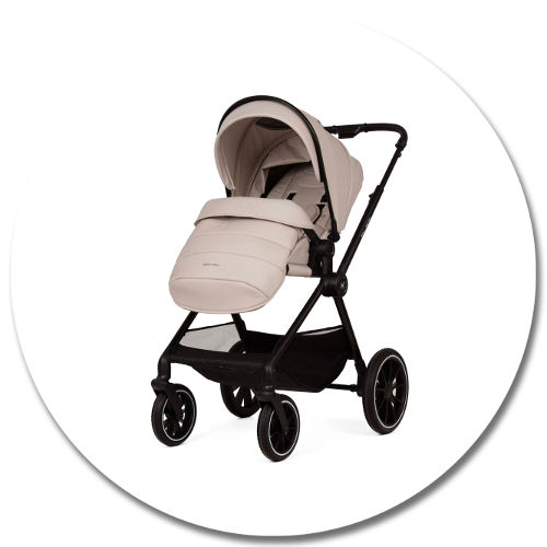 W zestawie nowoczesne siedzisko spacerowe