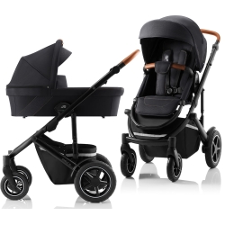 Britax SMILE III Fossil Grey zestaw 2w1 wózek dziecięcy gondola + spacerówka