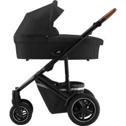 Britax SMILE III Space Black Brown zestaw 3w1 Komfort wózek dziecięcy gondola + spacerówka + fotelik Baby-Safe 3 i-Size