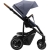 Britax SMILE III Indigo Blue zestaw 4w1 Komfort Plus wózek dziecięcy gondola + spacerówka + fotelik Baby-Safe iSENSE z bazą