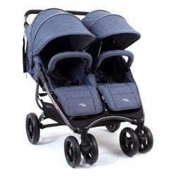 Valco Baby wózek dla bliźniąt SNAP DUO Denim Tailor Made