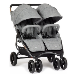 Valco Baby wózek dla bliźniąt SNAP DUO Grey Marle Tailor Made
