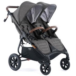 Valco Baby wózek dla bliźniąt Snap Duo TREND Sport Tailor Made CHARCOAL