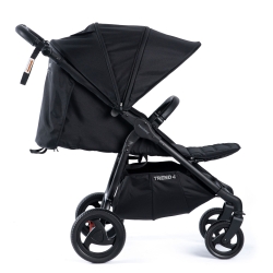 Valco Baby SNAP 4 Trend V2 ASH BLACK Tailor Made wózek spacerowy do 22 kg + okrycie na nogi