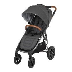 Valco Baby SNAP 4 Trend SPORT V2 CHARCOAL Tailor Made wózek spacerowy na pompowanych kołach do 22 kg + okrycie na nogi