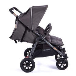 Valco Baby wózek dla bliźniąt SNAP DUO SPORT Charcoal Tailor Made