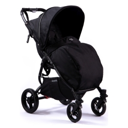 Valco Baby SNAP 4 COAL BLACK wózek dziecięcy waga 6,6 kg + okrycie na nóżki