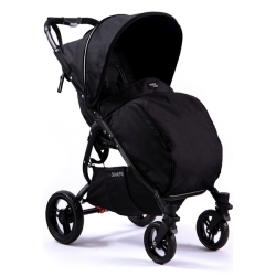 Valco Baby SNAP 4 COAL BLACK wózek dziecięcy + okrycie na nóżki