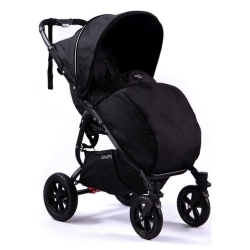 Valco Baby SNAP 4 SPORT VS Coal Black wózek spacerowy + okrycie na nóżki