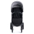 Valco Baby SNAP 4 Trend SPORT V2 ASH BLACK Tailor Made wózek spacerowy na pompowanych kołach do 22 kg + okrycie na nogi