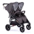 Valco Baby wózek dla bliźniąt SNAP DUO SPORT Charcoal Tailor Made