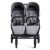 Valco Baby wózek dla bliźniąt SNAP DUO SPORT Cool Grey