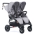 Valco Baby wózek dla bliźniąt SNAP DUO SPORT Cool Grey
