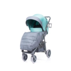 4Baby MOODY XX Aqua z torbą na akcesoria - wózek spacerowy z maksymalnym obciążeniem do 22 kg