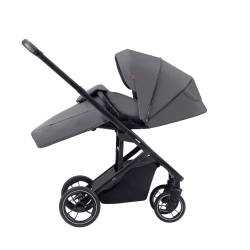 Wózek dla dziecka CARRELLO Alfa 2023 CRL-6507 Graphite Grey 2w1 głęboko-spacerowy