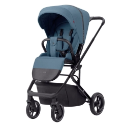 Wózek dla dziecka CARRELLO Alfa 2023 CRL-6507 Indigo Blue 2w1 głęboko-spacerowy
