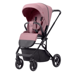 Wózek dla dziecka CARRELLO Alfa 2023 CRL-6507 Rouge Pink 2w1 głęboko-spacerowy