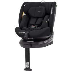 Carrello OCTOPUS CRL-16002 Midnight Black i-Size obrotowy fotelik samochodowy dla dziecka 0-36 kg lub 40-150 cm