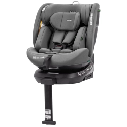 Carrello OCTOPUS CRL-16002 Seashell Grey i-Size obrotowy fotelik samochodowy dla dziecka 0-36 kg lub 40-150 cm