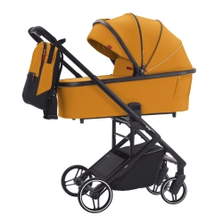 Wózek dla dziecka CARRELLO Alfa CRL-6507 Sunrise Orange 2w1 głęboko-spacerowy