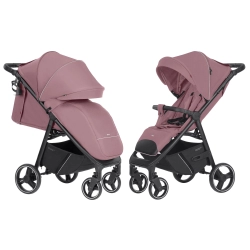 Carrello BRAVO 2024 Crystal Pink CRL-8512 wózek dziecięcy spacerowy do 22 kg