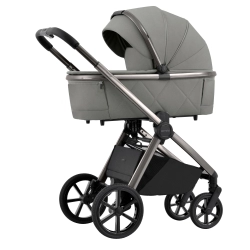 Carrello OMEGA CRL-6530 Superb Grey uniwersalny wózek dla dziecka 2w1 głęboko-spacerowy