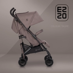 Euro-Cart EZZO Taupe, spacerowy wózek dziecięcy, spacerówka typu parasolka