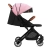 MoMi ESTELLE Pink różowy bestsellerowy wózek spacerowy dla dziecka