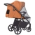Carrello BRAVO Plus 2024 Tango Orange wózek dziecięcy spacerowy do 22 kg