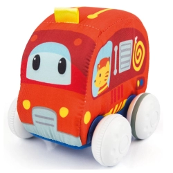 Miękkie Auta Smily Play zabawka pojazd dla dzieci Straż Pożarna